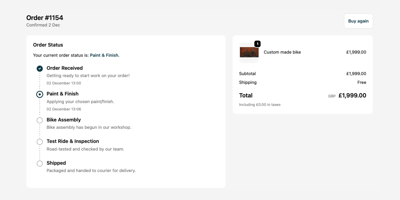 StatusPro Dashboard Mockup